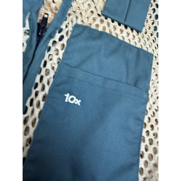 VTG 10x Vest Adult Medium Green Mesh Hunting Americas Finest Sport Clothing 10-X - Picture 3 of 13